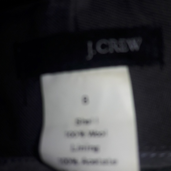 J.Crew  Womens Black Dressy Black Pants size 6 - Picture 8 of 8